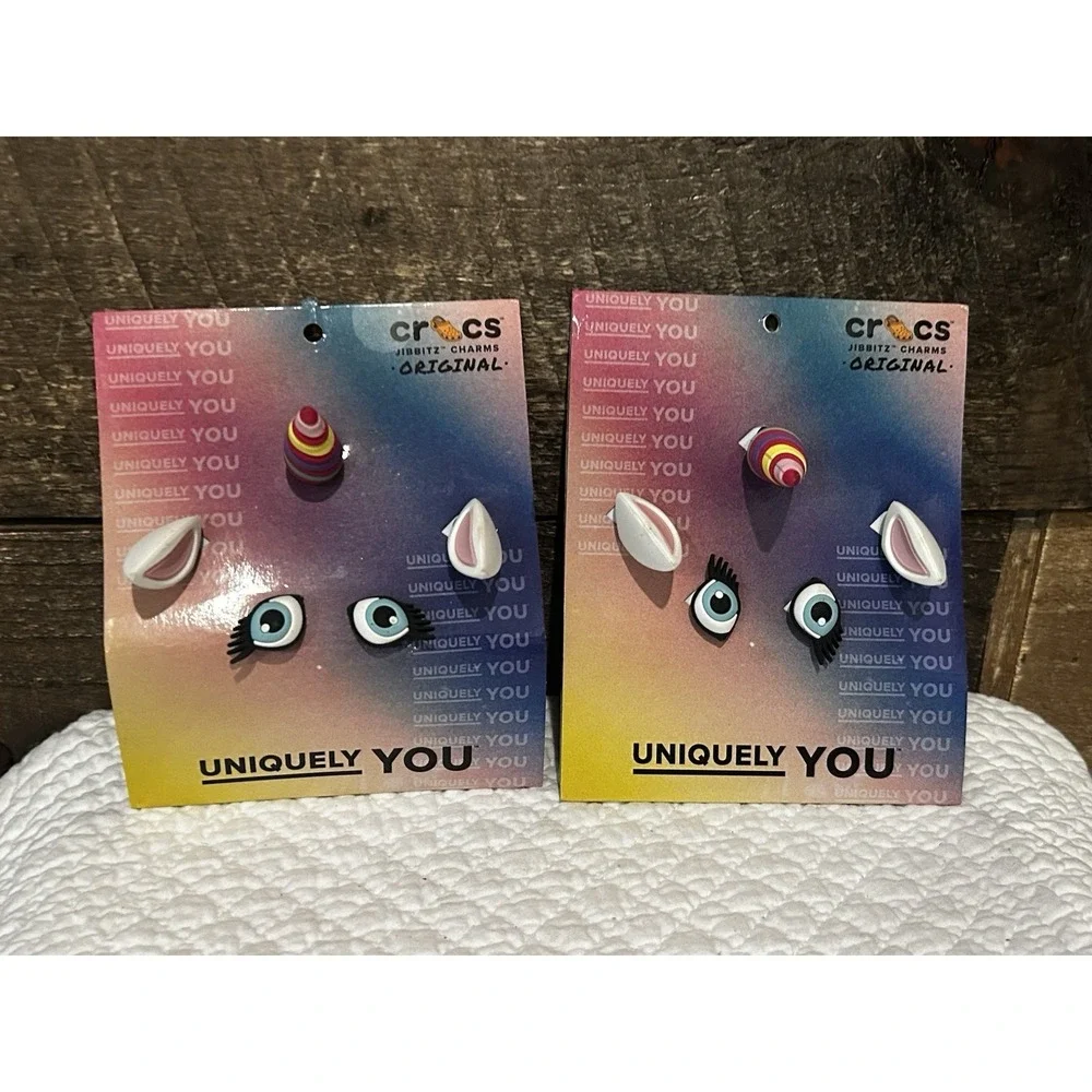 Uniquely You Crocs Jibbitz Charms Make Your Own Unicorn 5‎ Pack Lot Of 2